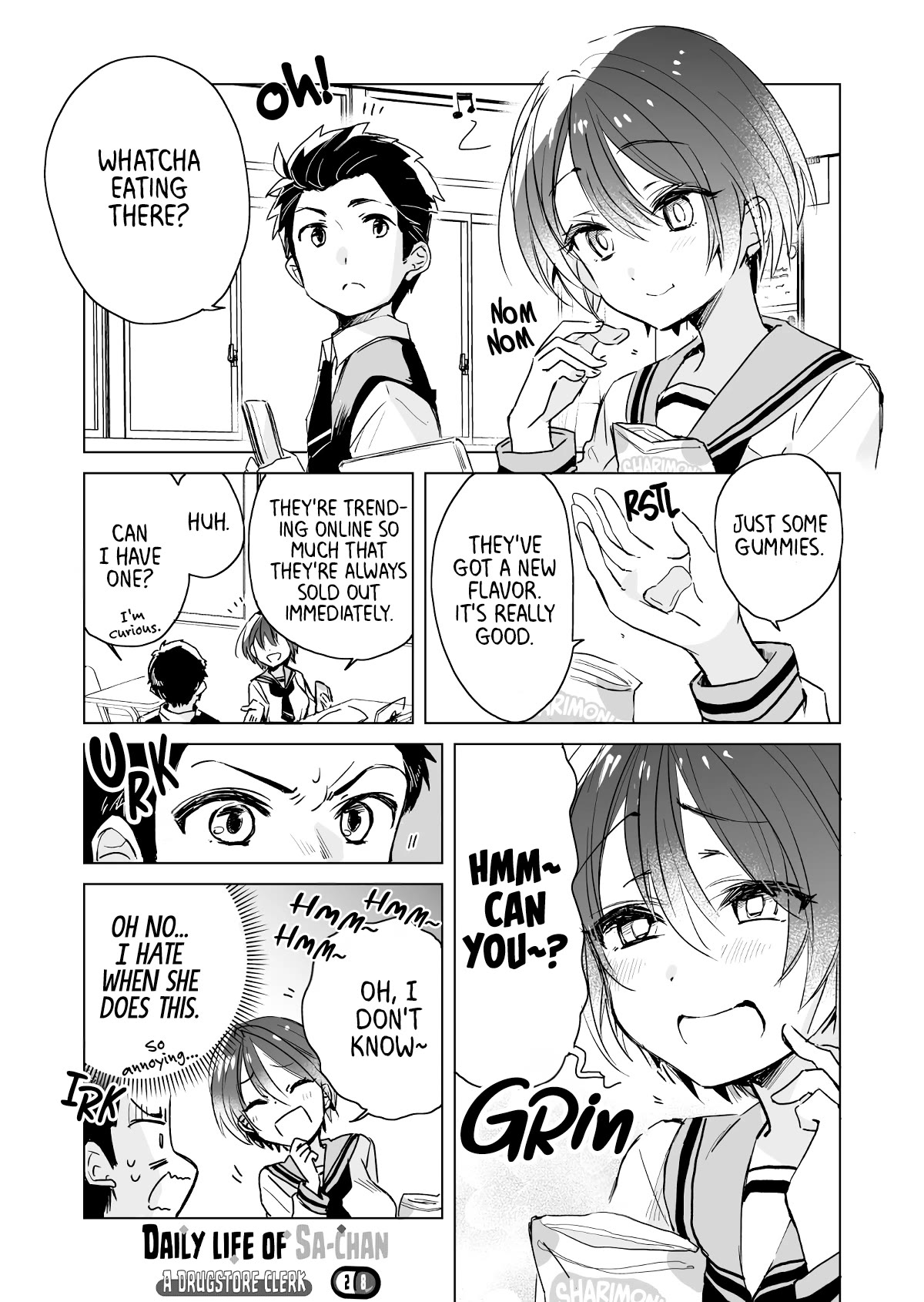 Daily Life Of Sa-Chan, A Drugstore Clerk - chapter 28 - #1