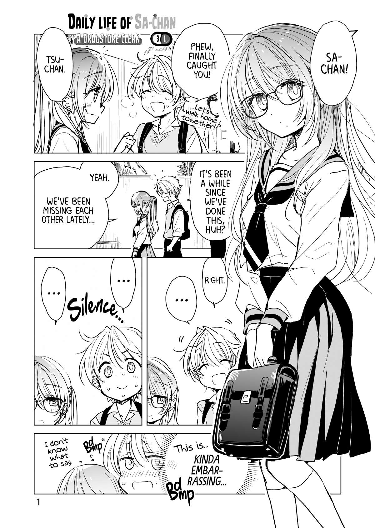 Daily Life Of Sa-Chan, A Drugstore Clerk - chapter 31 - #1