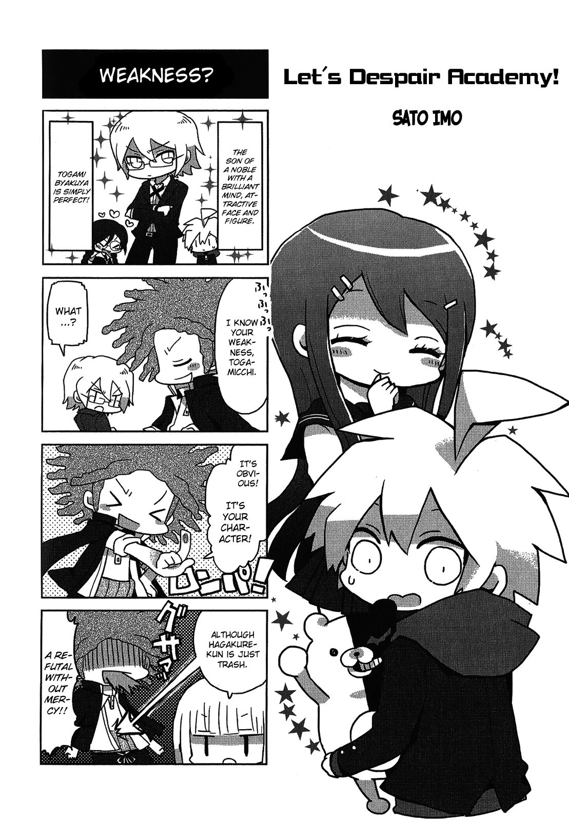 Danganronpa - The Academy of Hope and the High School Students of Despair 4-koma Kings - chapter 11 - #1