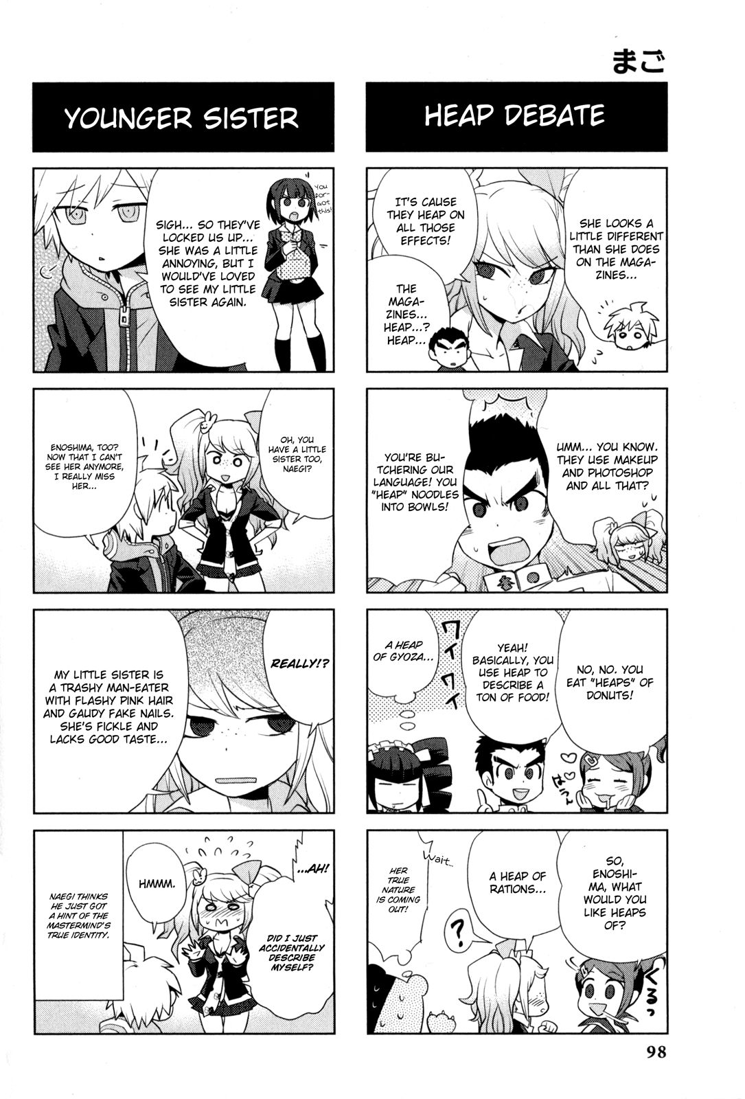 Danganronpa - The Academy of Hope and the High School Students of Despair 4-koma Kings - chapter 16 - #3