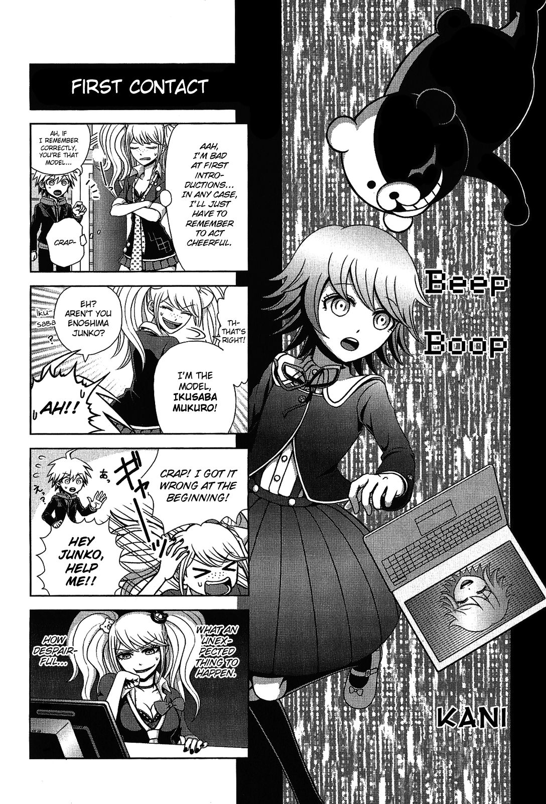 Danganronpa - The Academy of Hope and the High School Students of Despair 4-koma Kings - chapter 3 - #1