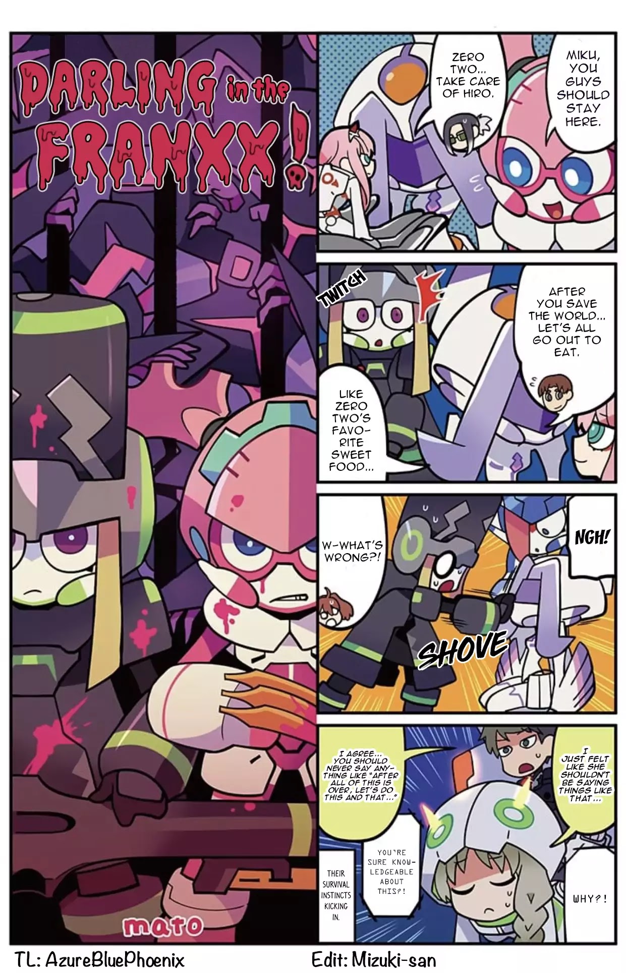 Darling in the FranXX! - 4-koma - chapter 63 - #1