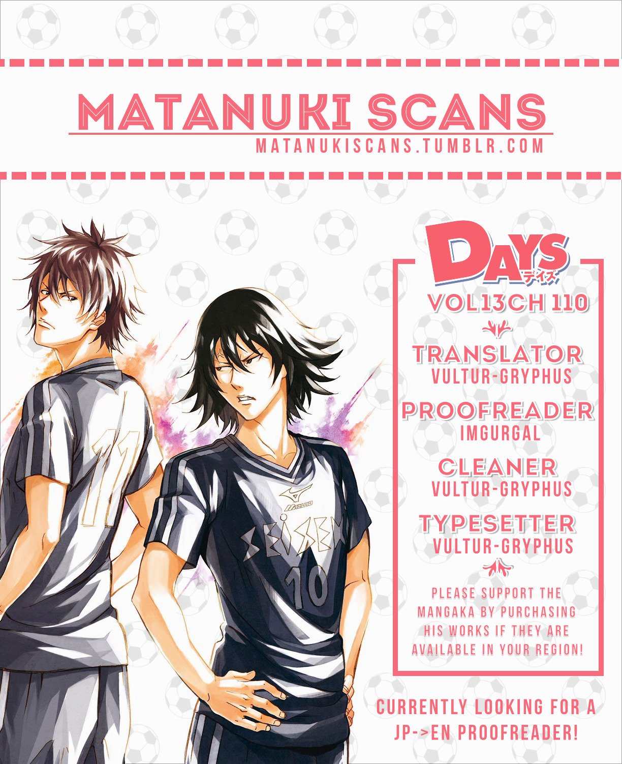 Days - chapter 110 - #1