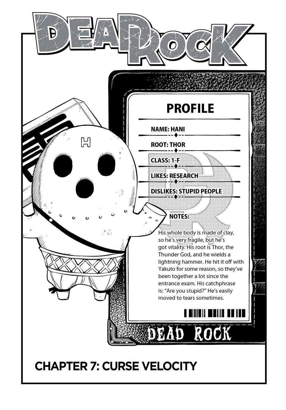 Dead Rock - chapter 7 - #1