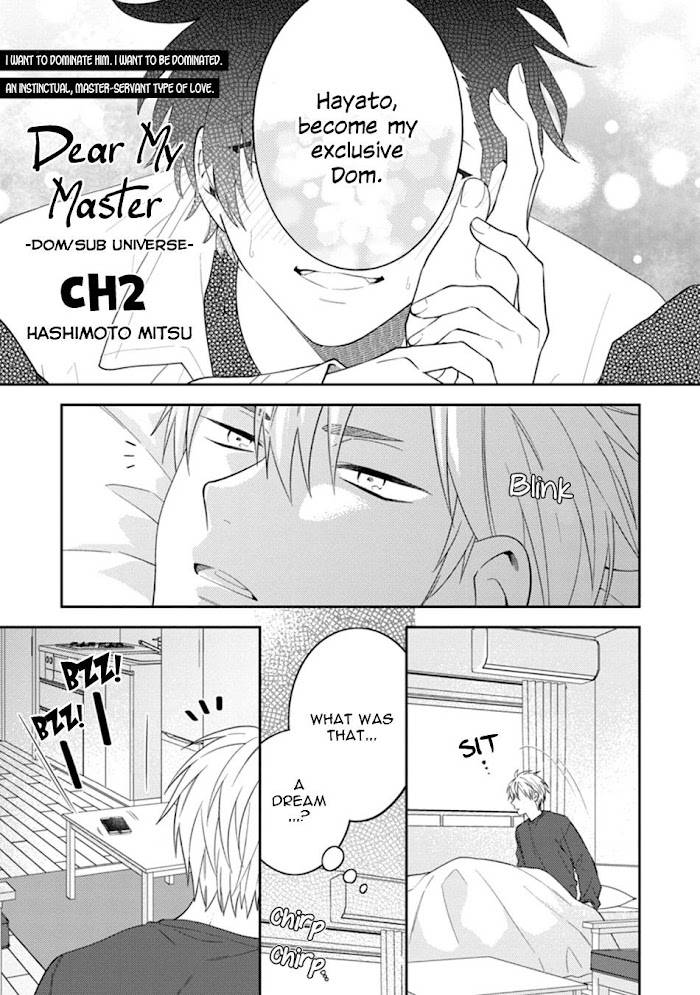 Dear My Master - chapter 2 - #5