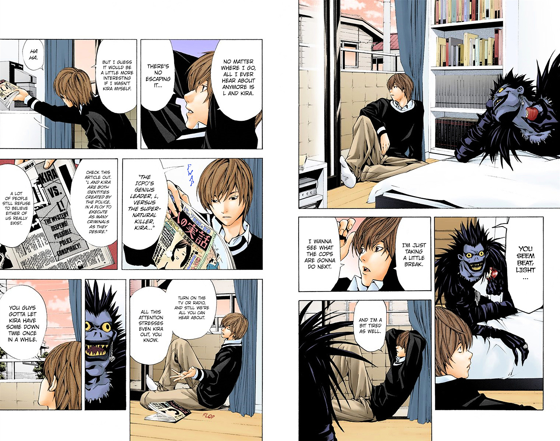 Death Note [coloured] - chapter 3 - #3