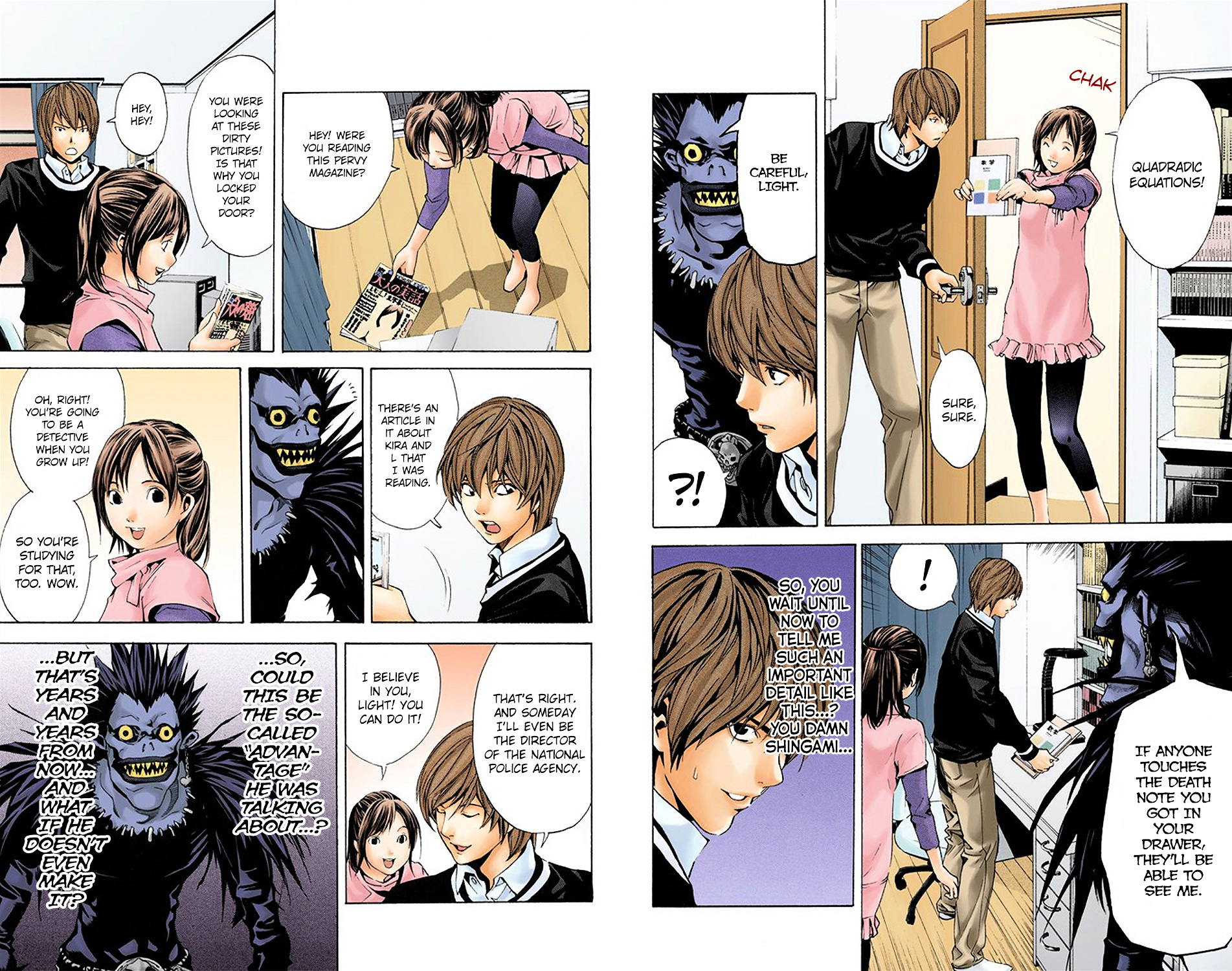 Death Note [coloured] - chapter 3 - #5