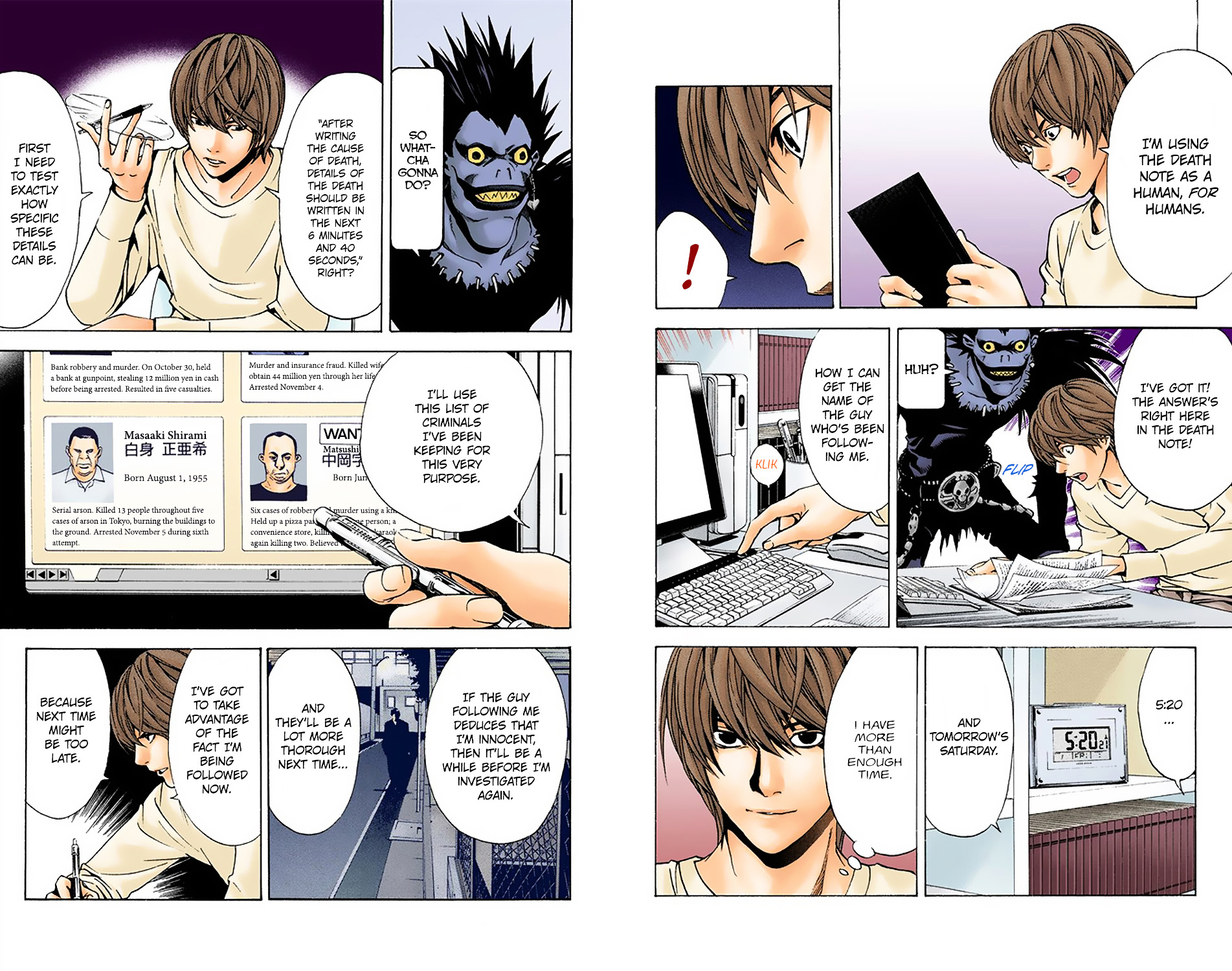 Death Note [Colored Edition] - chapter 6 - #5