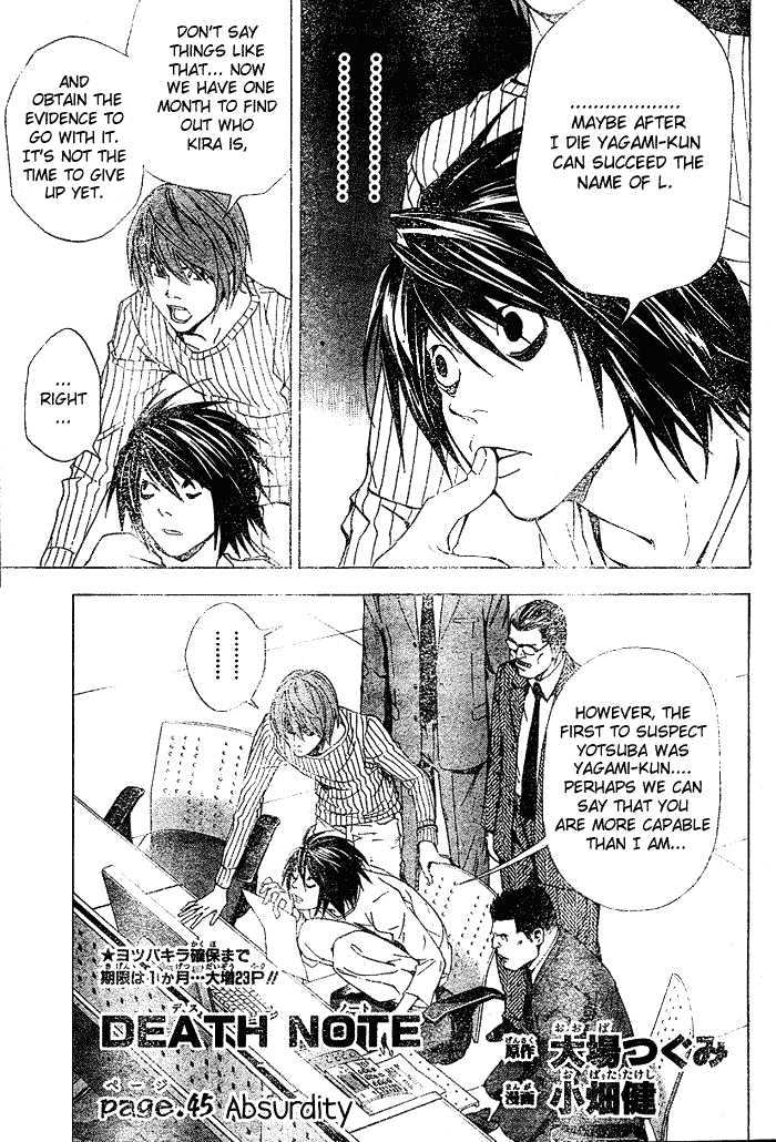Death Note - chapter 45 - #1
