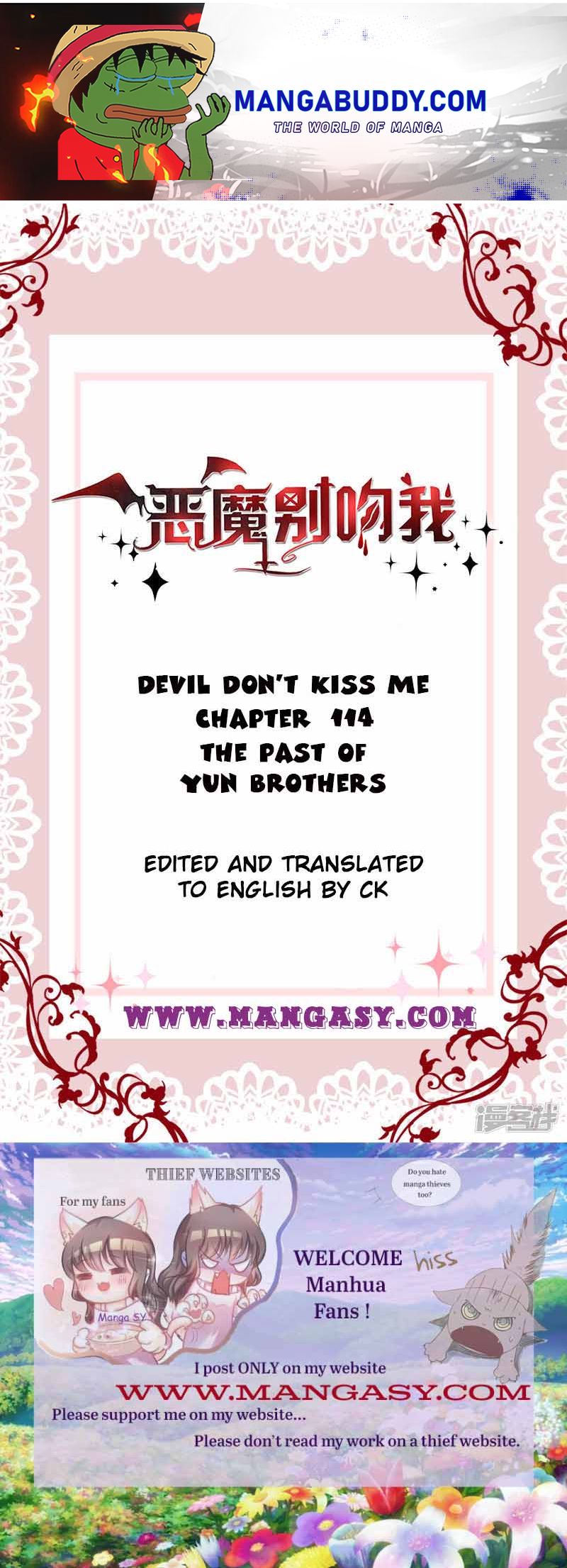 Demon, Don’T Kiss Me - chapter 114 - #1