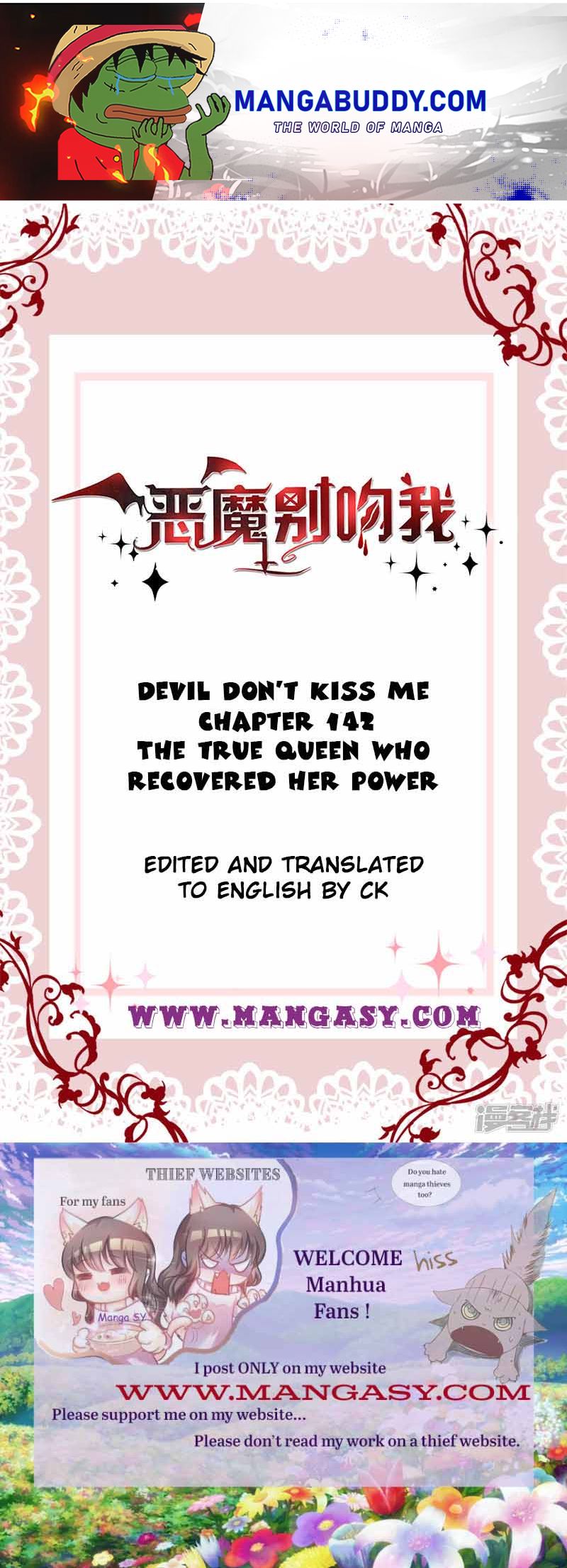 Demon, Don’T Kiss Me - chapter 142 - #1
