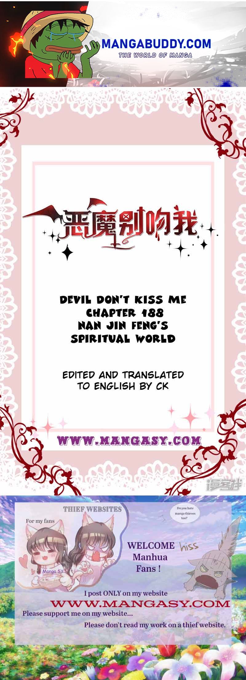 Demon, Don’T Kiss Me - chapter 188 - #1