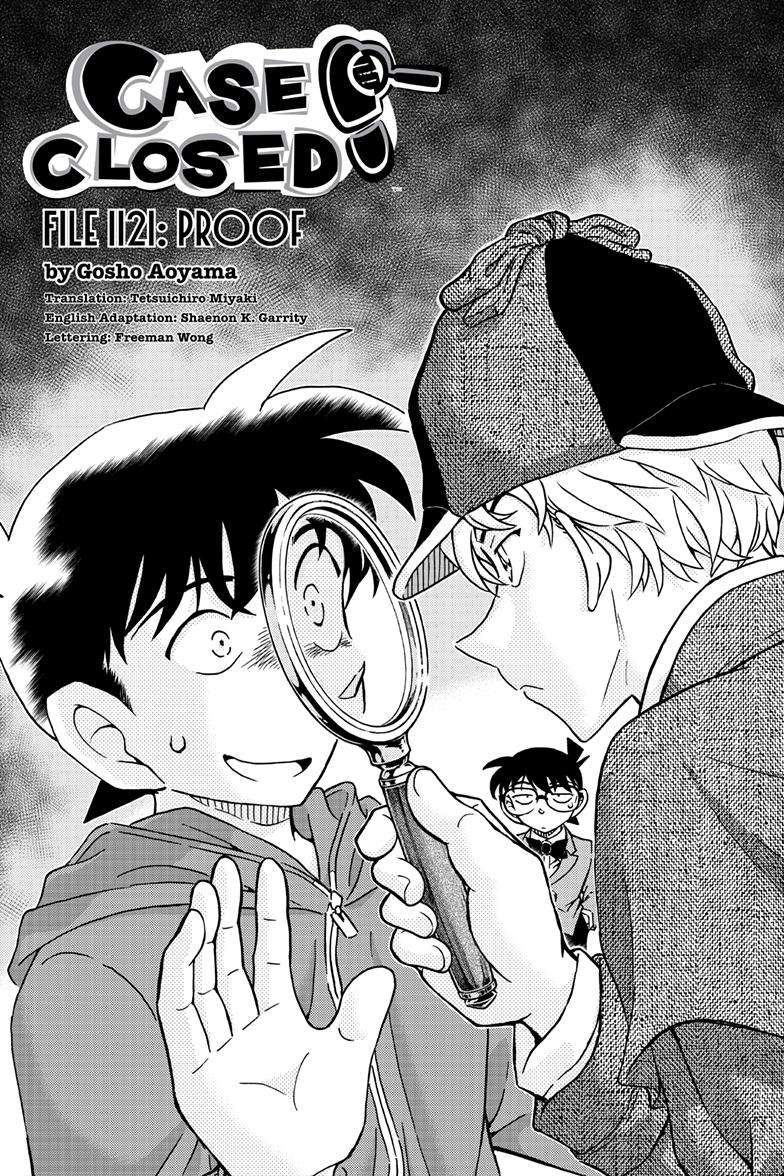 Detective Conan - chapter 1121 - #1