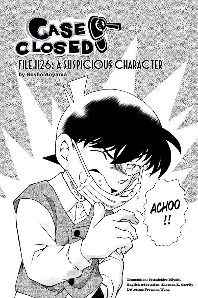 Detective Conan - chapter 1126 - #1