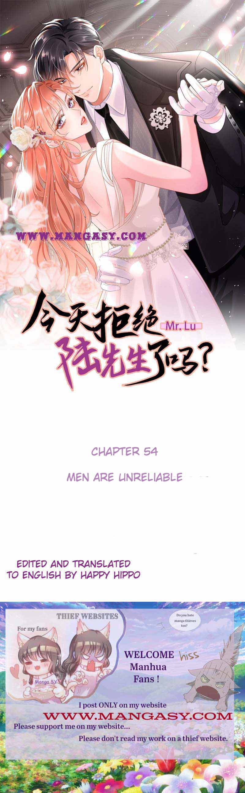 Did You Reject Mr.lu Today? - chapter 54 - #1