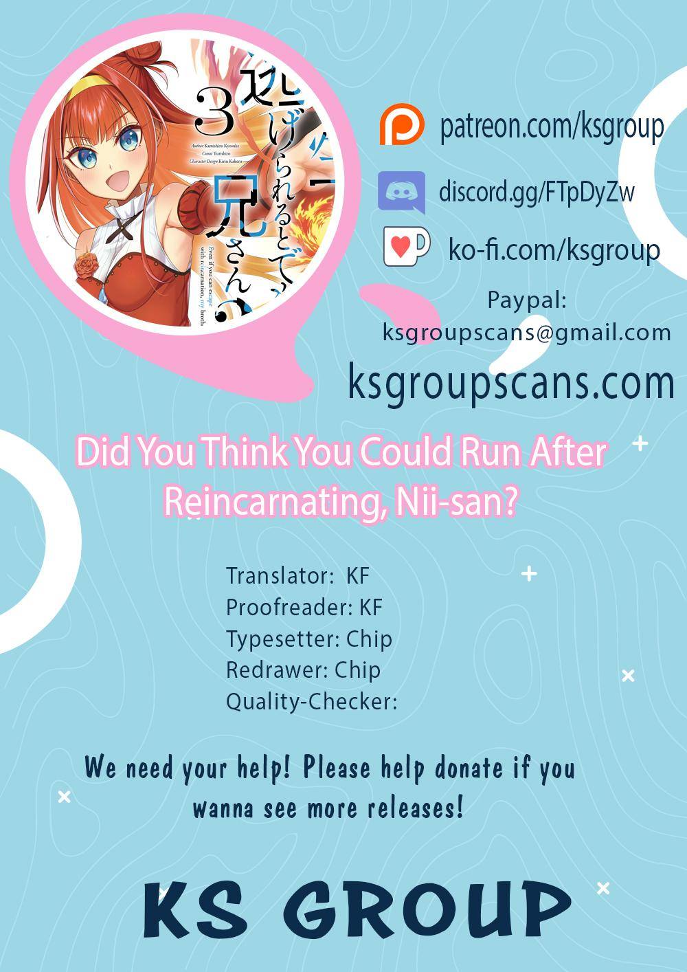 Did You Think You Could Run After Reincarnating, Nii-san? - chapter 13 - #1