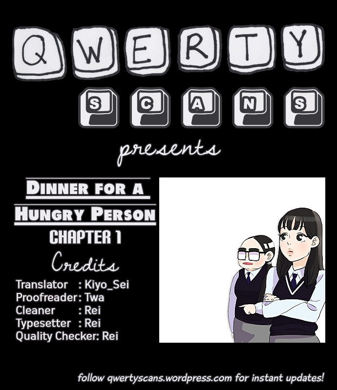Dinner for a Hungry Person - chapter 1 - #1
