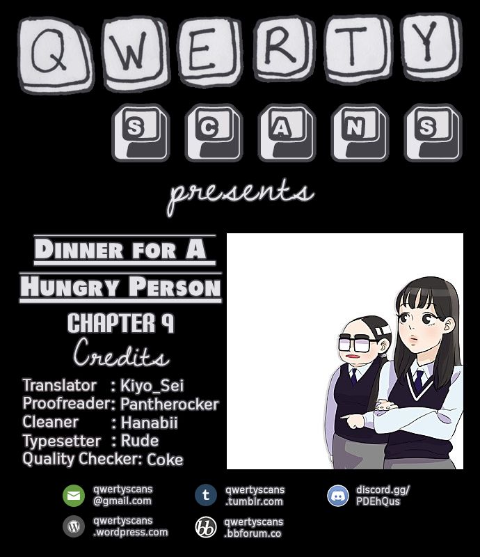 Dinner for a Hungry Person - chapter 9 - #1