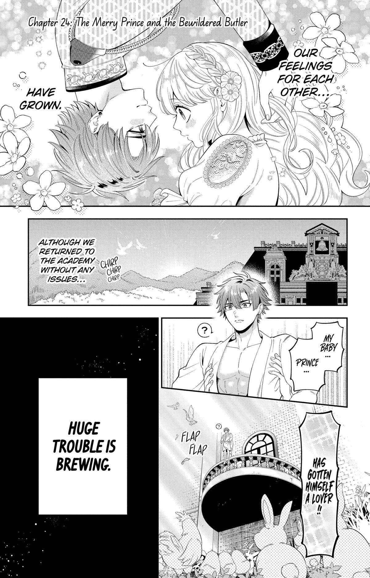 Disguised As A Butler The Former Princess Evades The Prince’S Love! - chapter 24 - #1