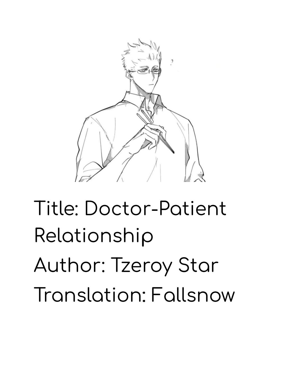 Doctor-patient relationship - chapter 1 - #1