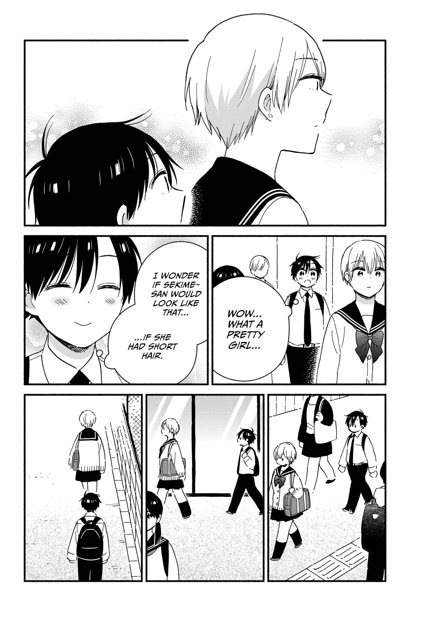 Don't Blush, Sekime-san! - chapter 37 - #4
