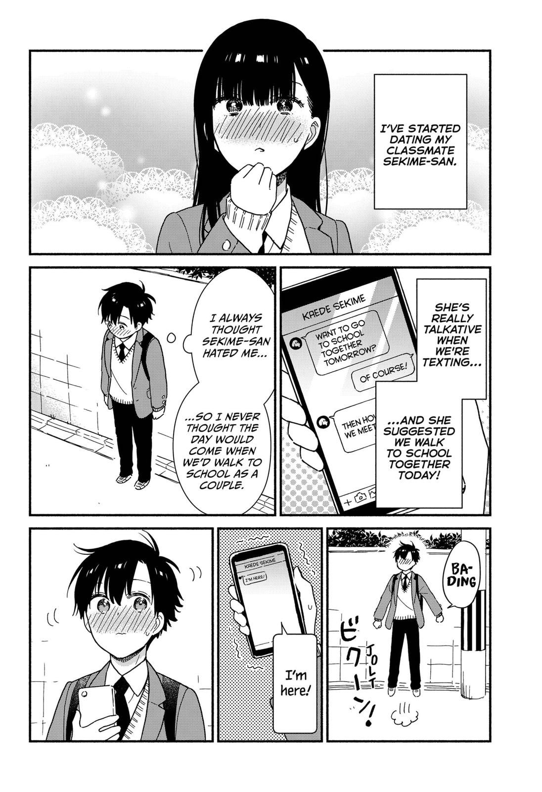 Don't Blush, Sekime-san! - chapter 4 - #2