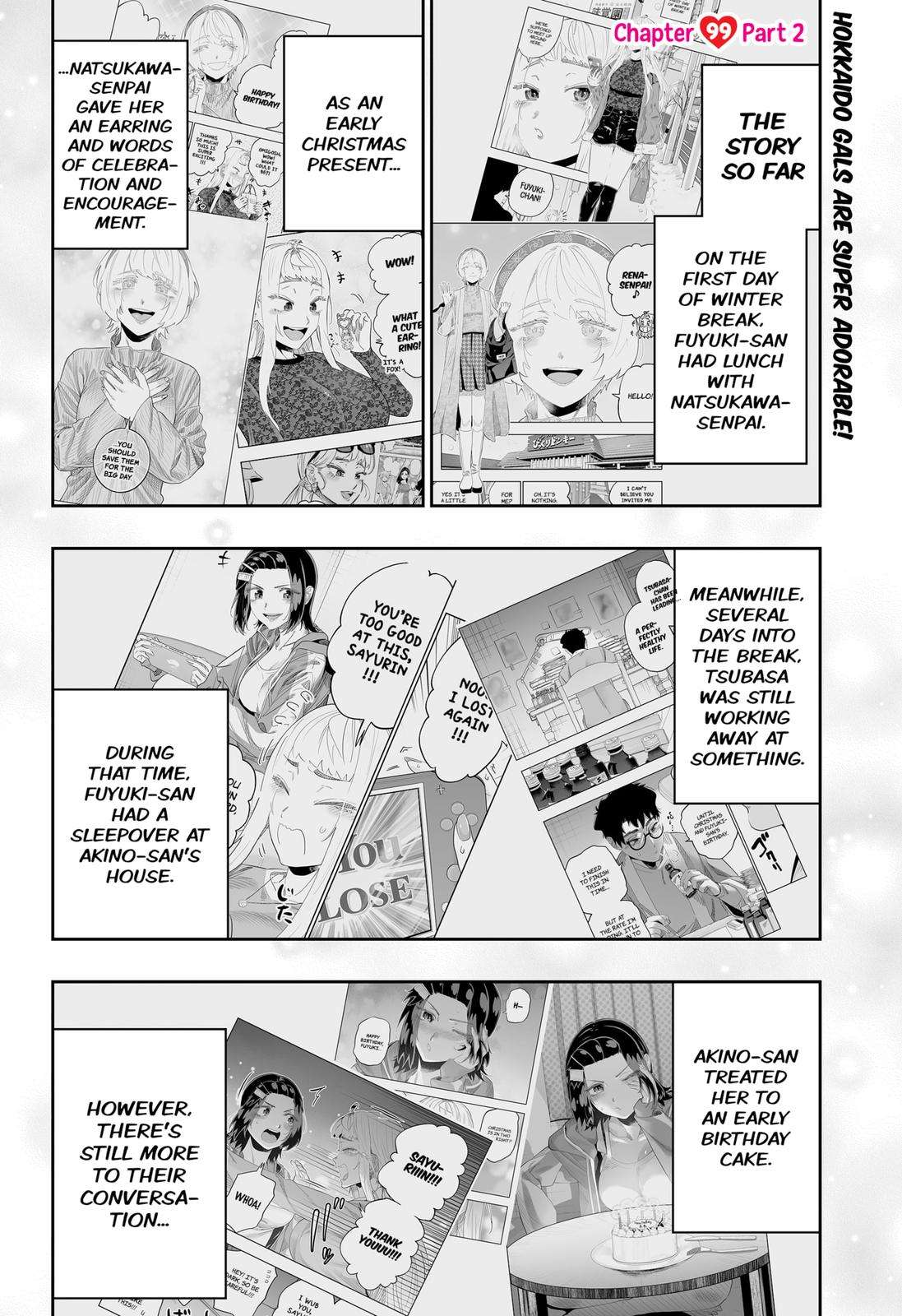Dosanko Gyaru Is Mega Cute - chapter 99.2 - #1