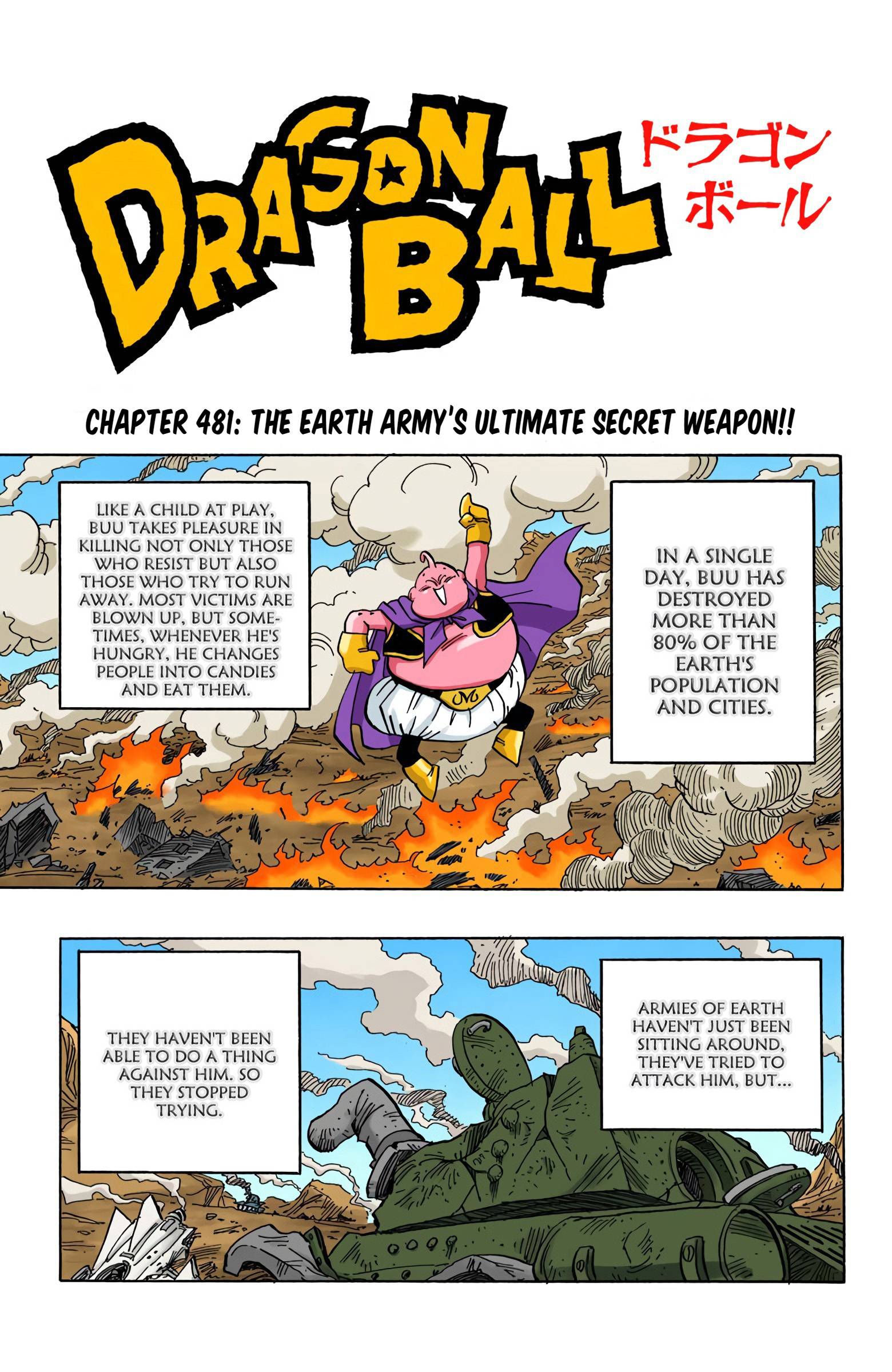 Dragon Ball - Full Color Edition - chapter 481 - #1