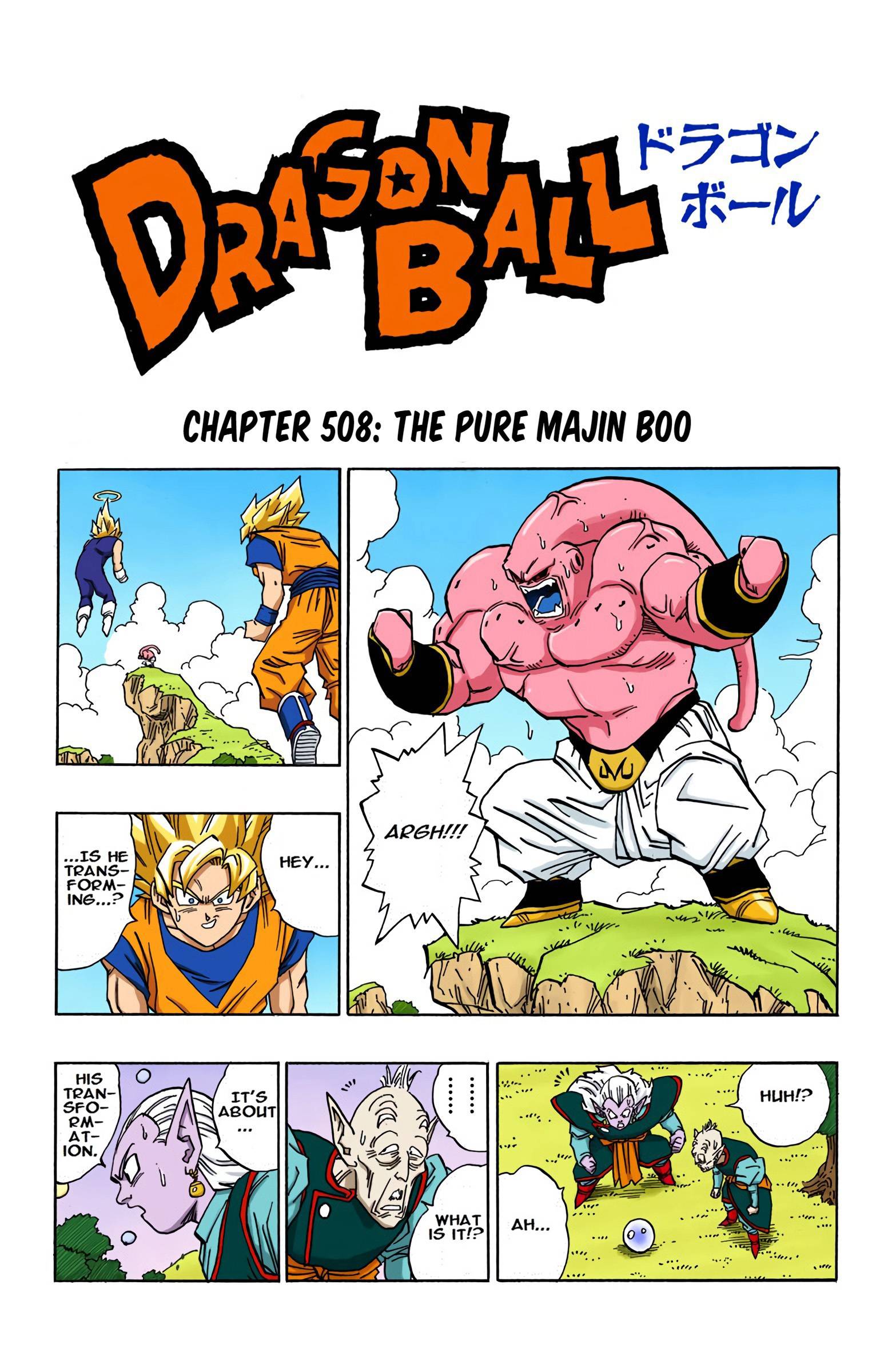 Dragon Ball - Full Color Edition - chapter 508 - #1