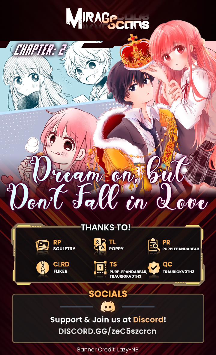 Dream On, But Don't Fall In Love - chapter 2 - #1