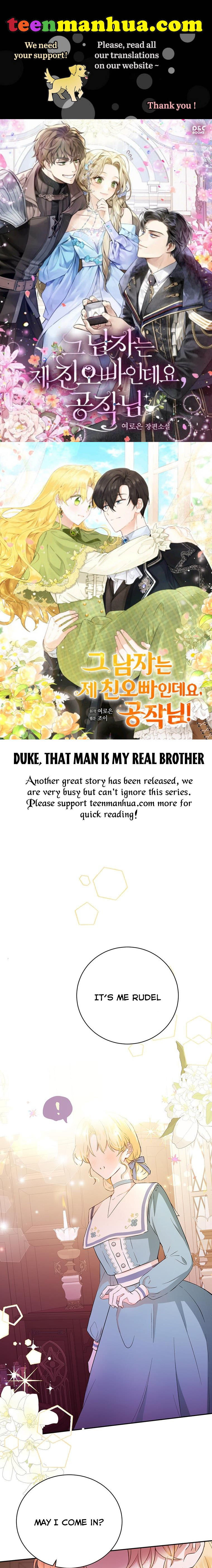 Duke, that man is my real brother - chapter 10 - #1