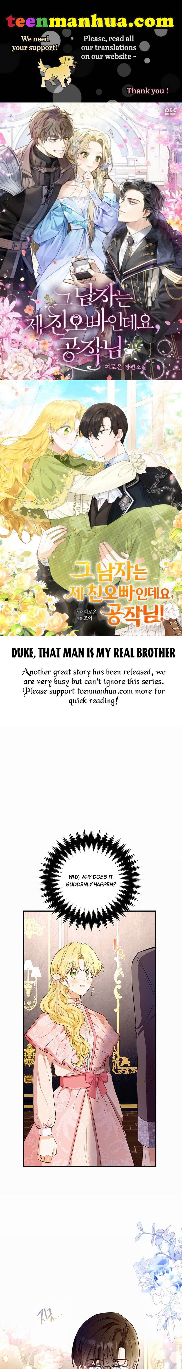Duke, that man is my real brother - chapter 14 - #1
