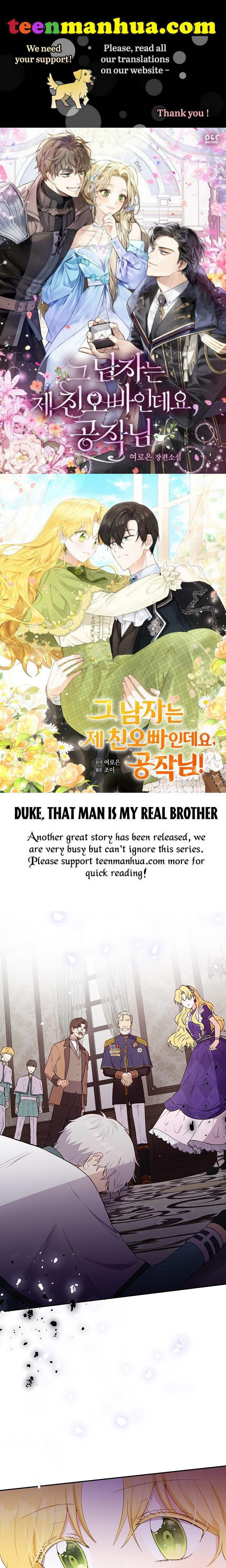 Duke, that man is my real brother - chapter 17 - #1