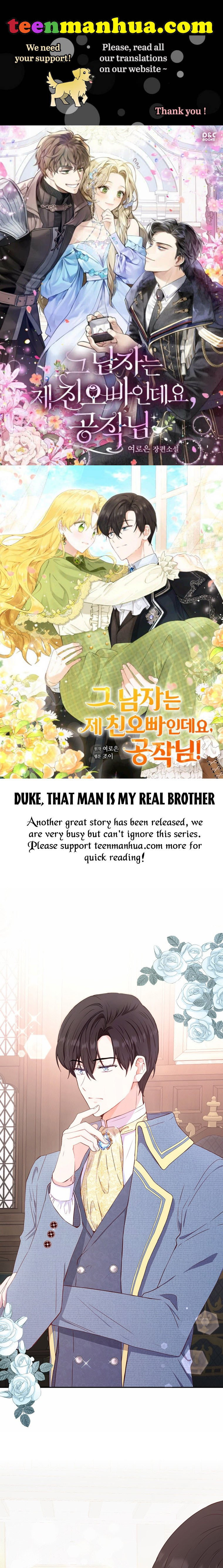 Duke, that man is my real brother - chapter 20 - #1
