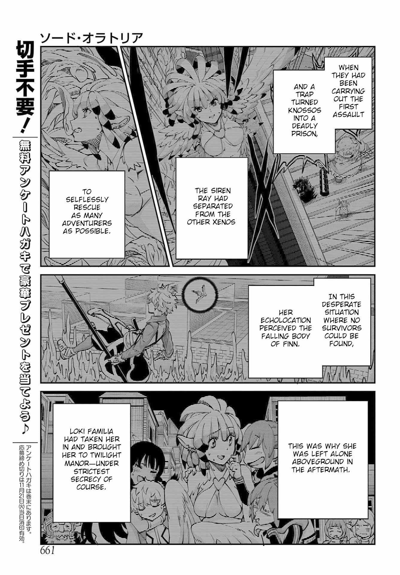 Dungeon ni Deai wo Motomeru no wa Machigatte Iru Darou ka Gaiden - Sword Oratoria - chapter 113 - #3