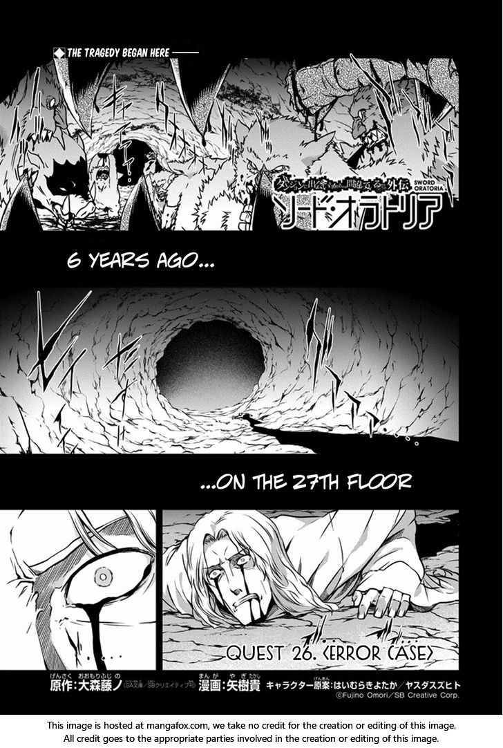 Dungeon ni Deai wo Motomeru no wa Machigatte Iru Darou ka Gaiden - Sword Oratoria - chapter 26 - #3