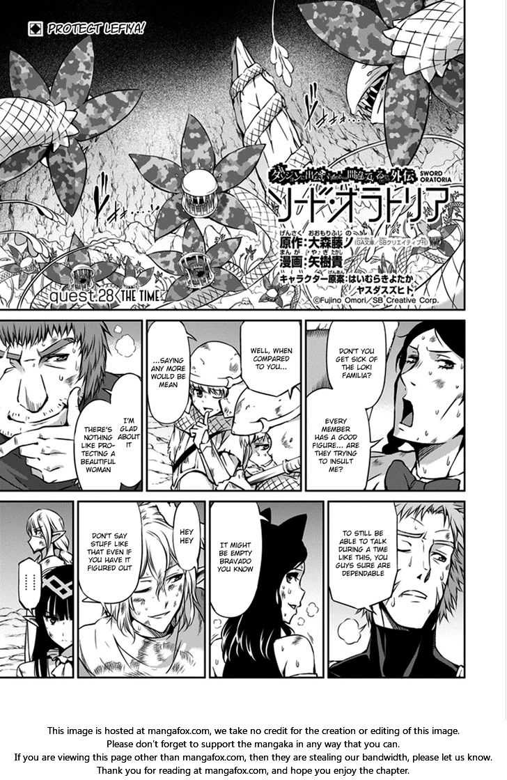 Dungeon ni Deai wo Motomeru no wa Machigatte Iru Darou ka Gaiden - Sword Oratoria - chapter 28 - #4