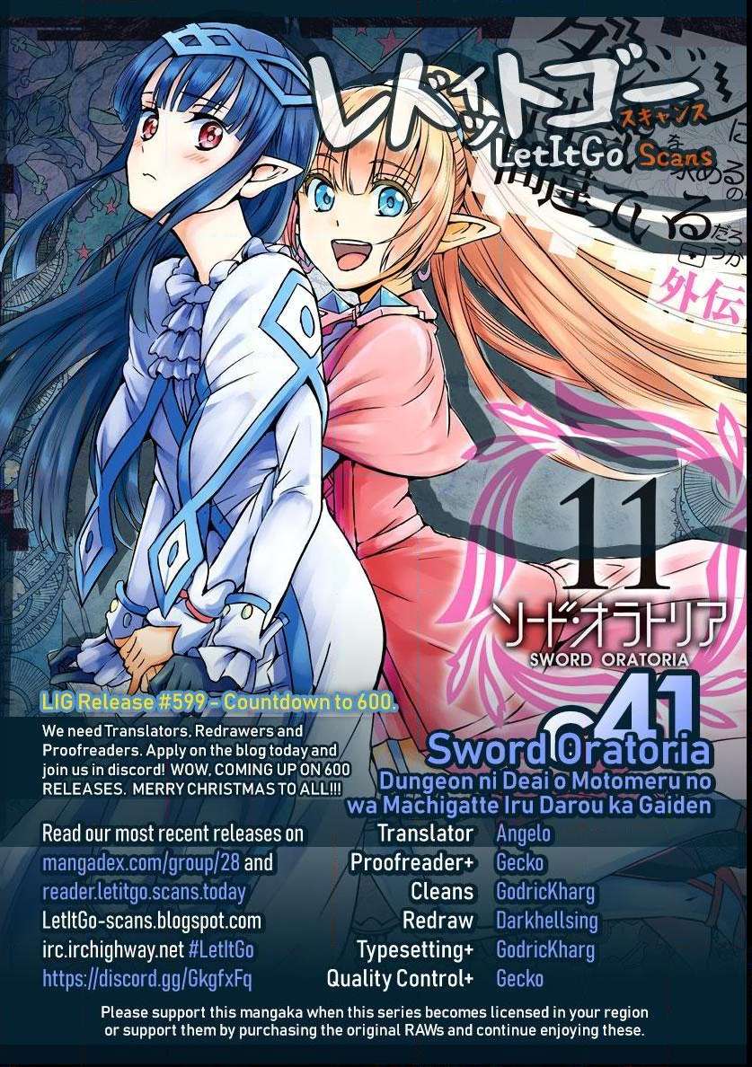 Dungeon ni Deai wo Motomeru no wa Machigatte Iru Darou ka Gaiden - Sword Oratoria - chapter 41 - #1