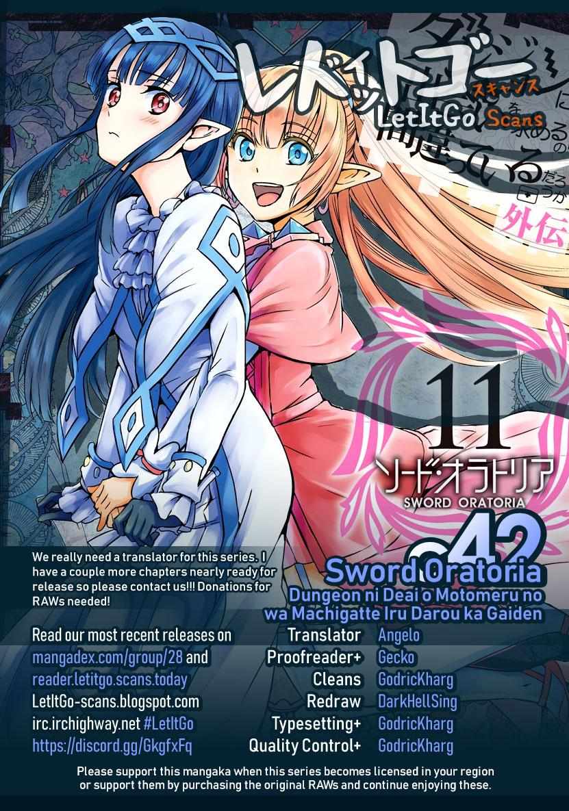 Dungeon ni Deai wo Motomeru no wa Machigatte Iru Darou ka Gaiden - Sword Oratoria - chapter 42 - #1