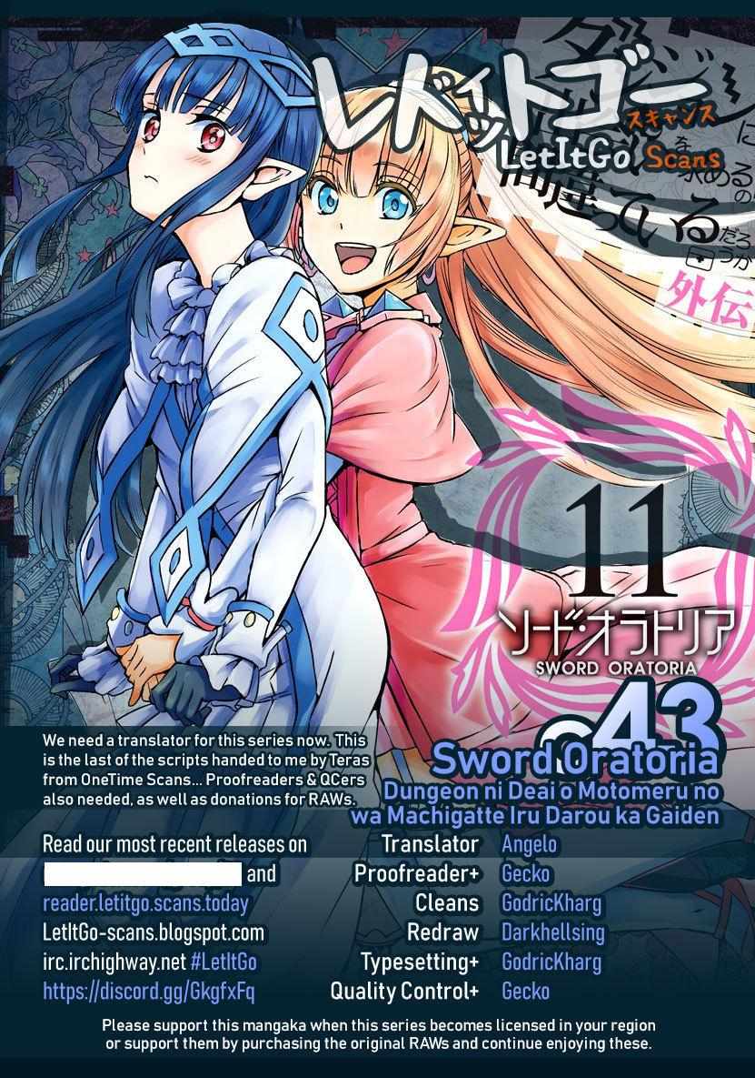 Dungeon ni Deai wo Motomeru no wa Machigatte Iru Darou ka Gaiden - Sword Oratoria - chapter 43 - #2