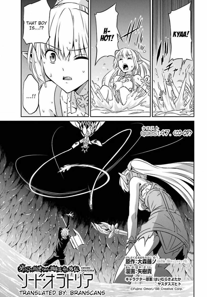 Dungeon ni Deai wo Motomeru no wa Machigatte Iru Darou ka Gaiden - Sword Oratoria - chapter 47 - #2