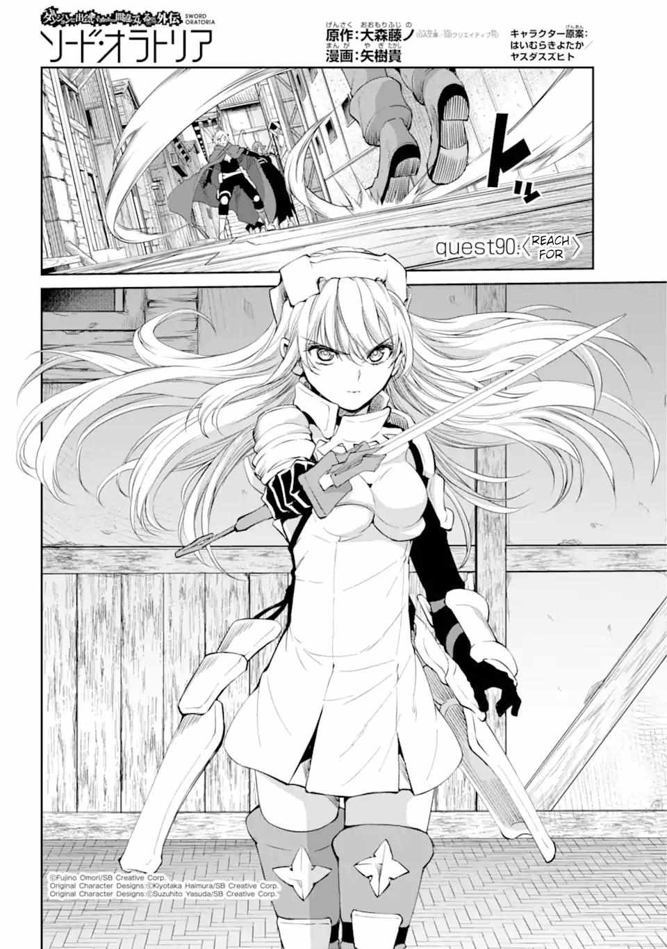 Dungeon ni Deai wo Motomeru no wa Machigatte Iru Darou ka Gaiden - Sword Oratoria - chapter 90 - #6