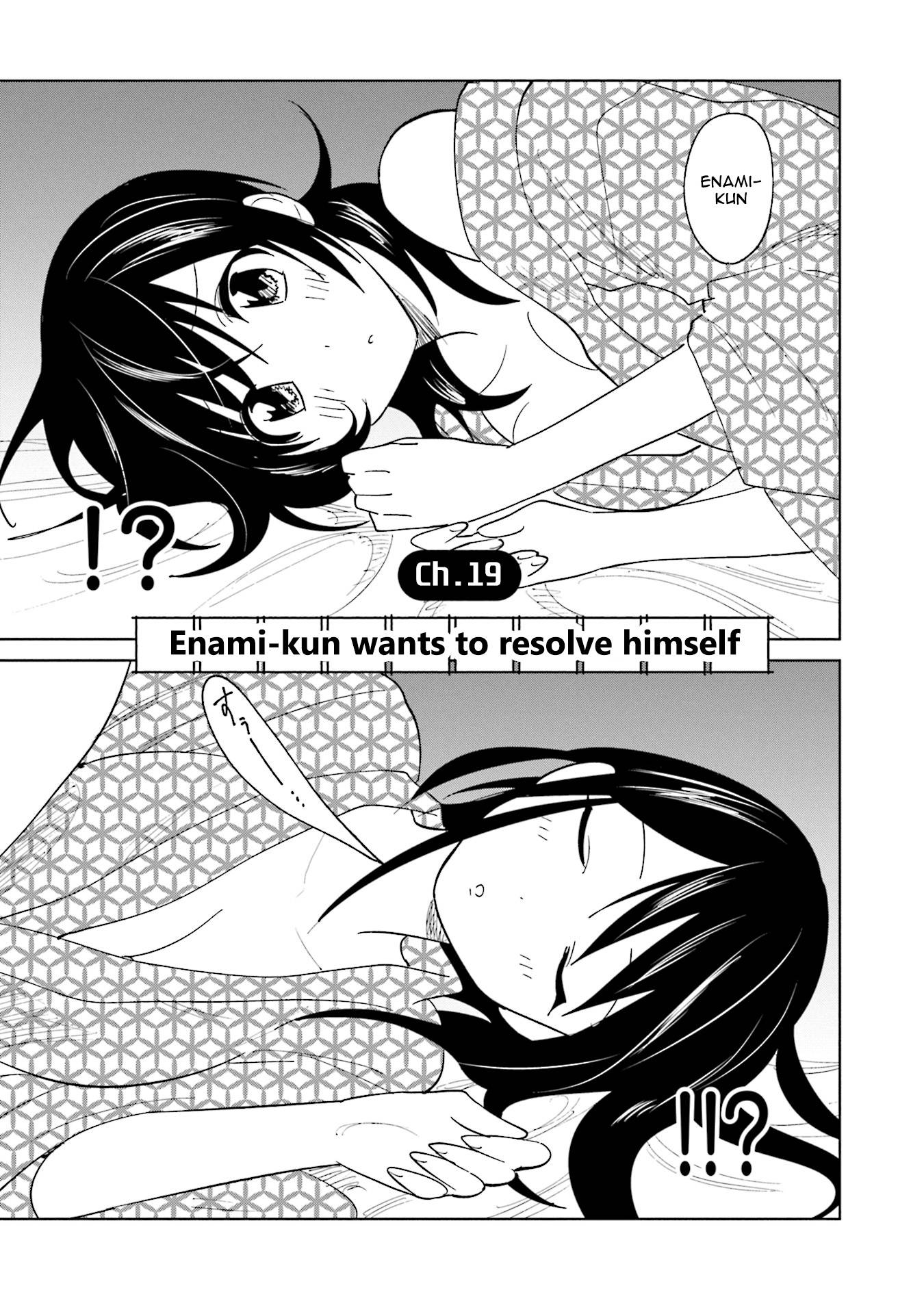 Enami-kun wa Ikiru no ga tsurai - chapter 19 - #1