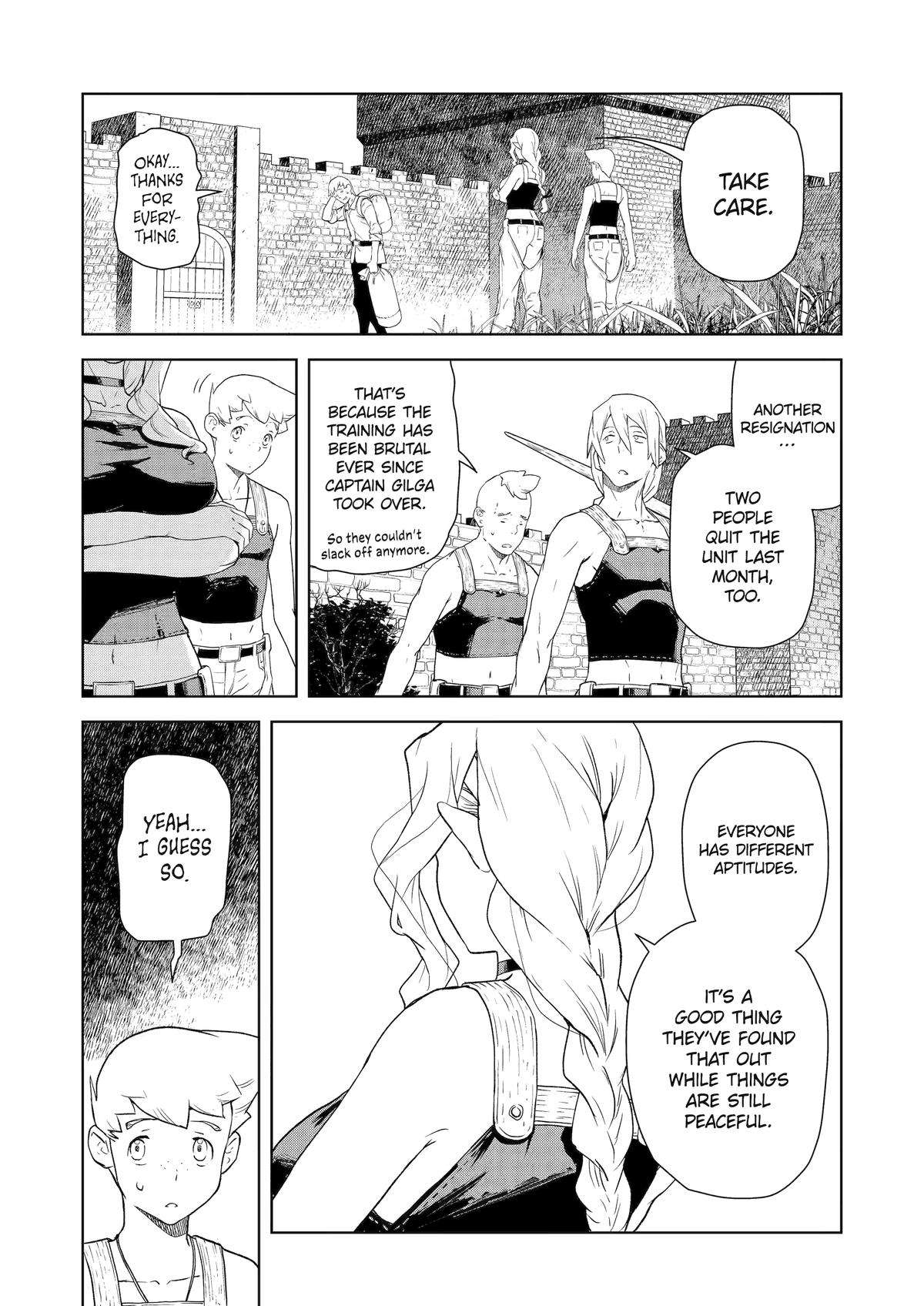 Even the Captain Knight, Miss Elf, Wants to be a Maiden. - chapter 18 - #1