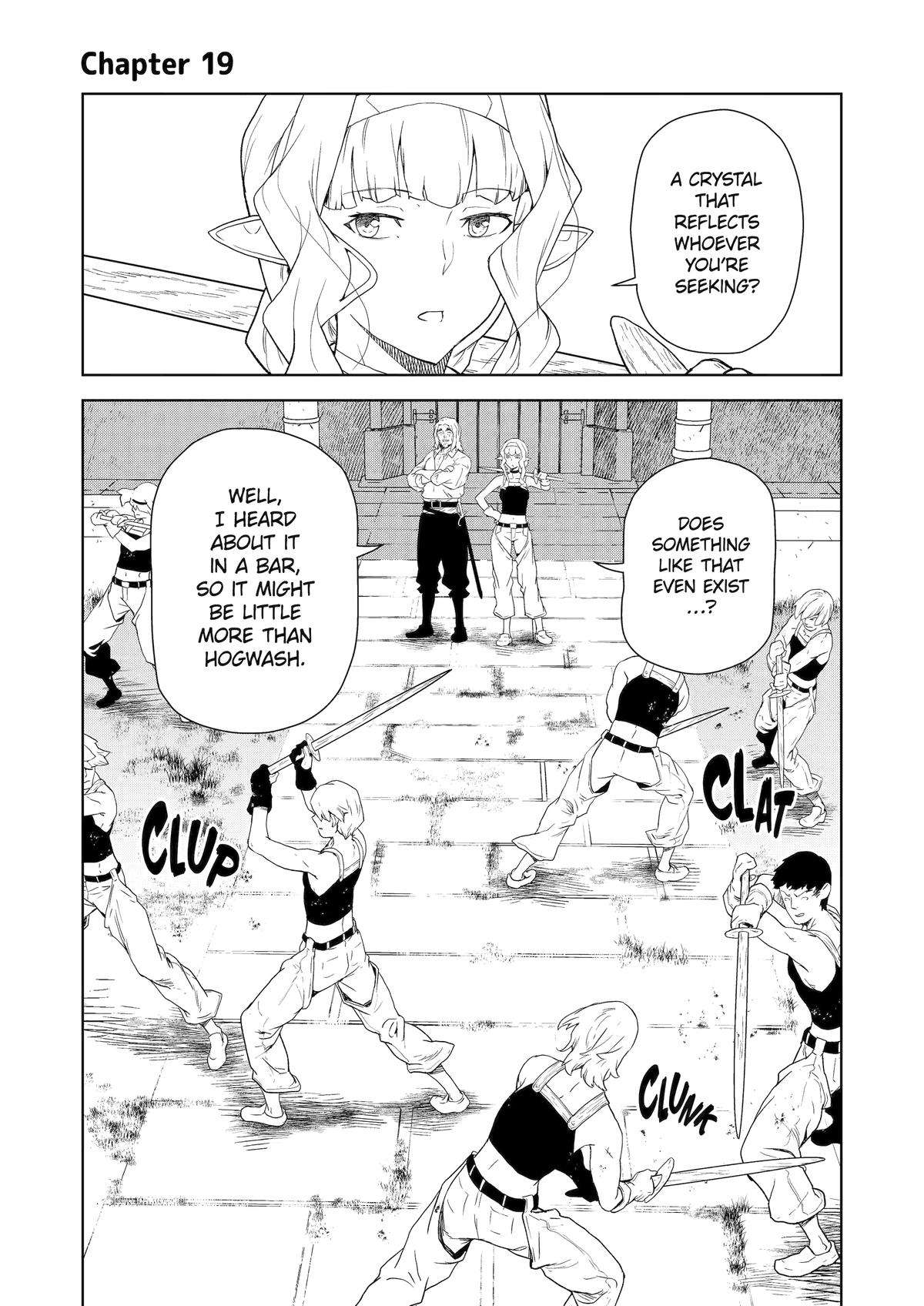 Even the Captain Knight, Miss Elf, Wants to be a Maiden. - chapter 19 - #1