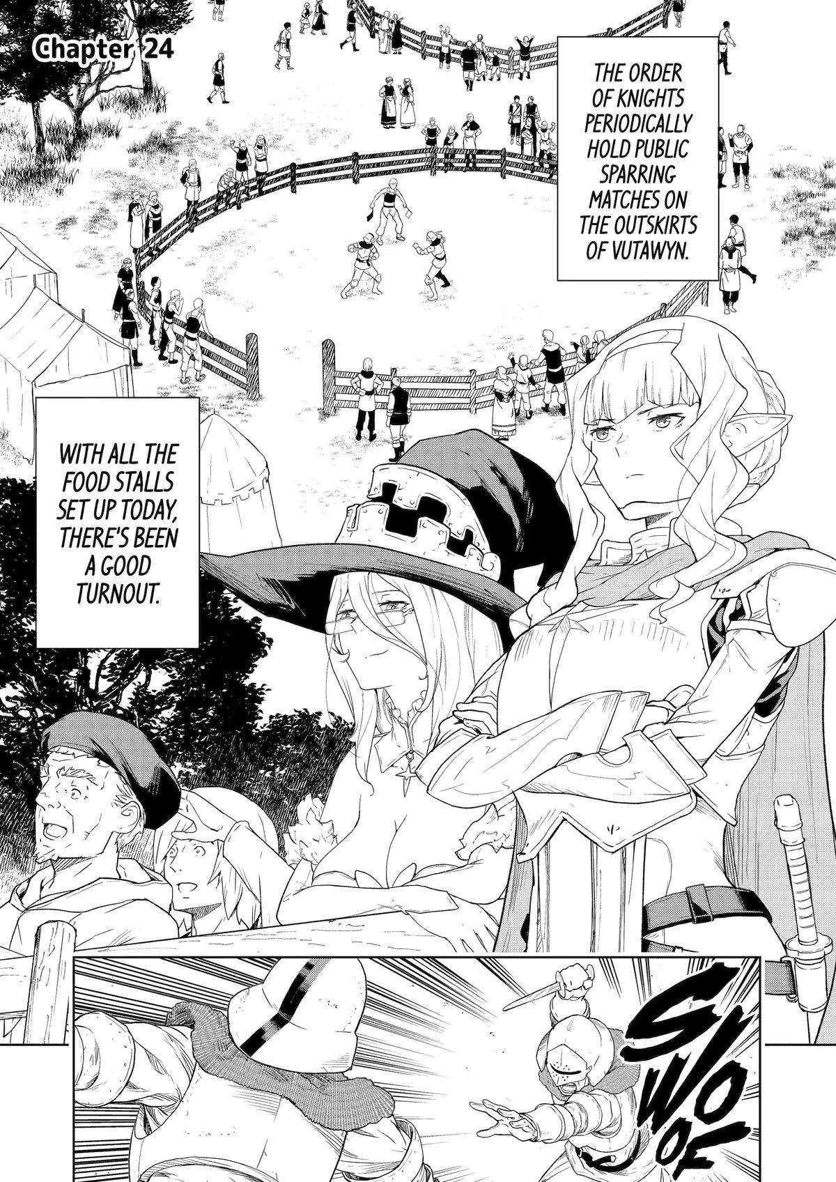 Even the Captain Knight, Miss Elf, Wants to be a Maiden. - chapter 24 - #1