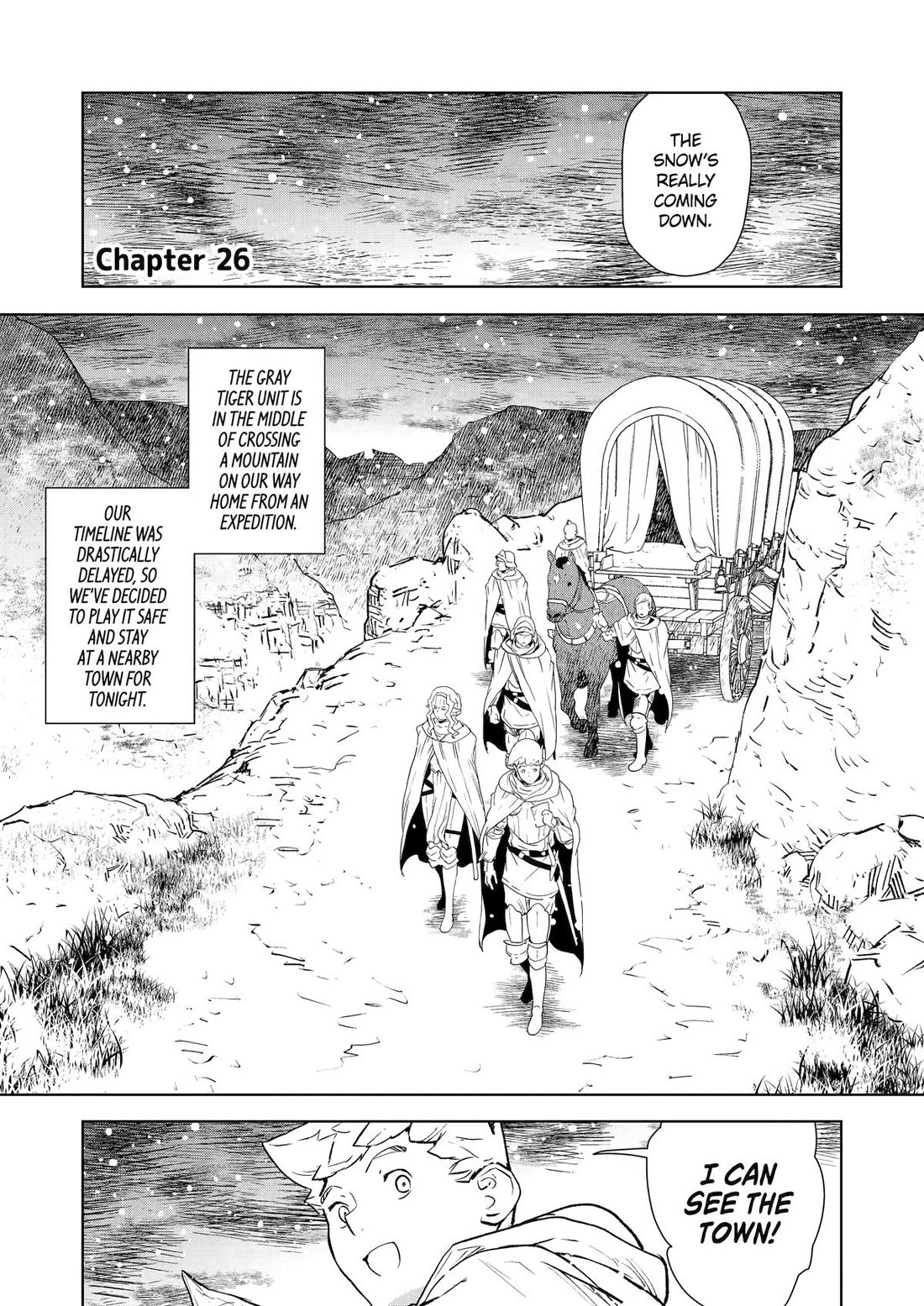 Even the Elf Captain Wants to be a Maiden - chapter 26 - #1