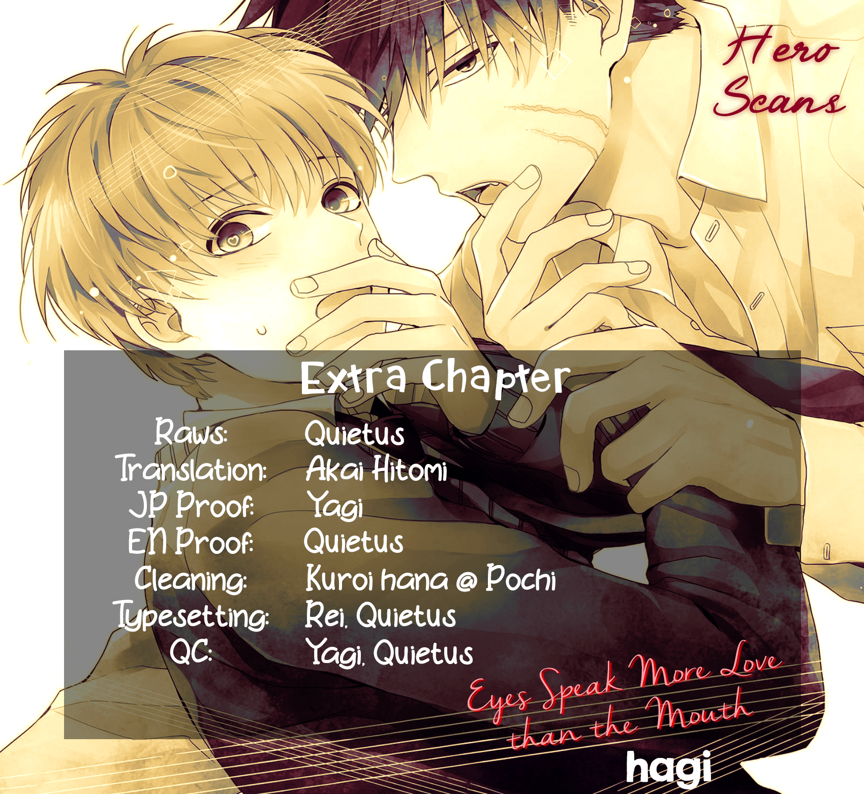 Eyes speak more love than the mouth - chapter 4.5 - #3