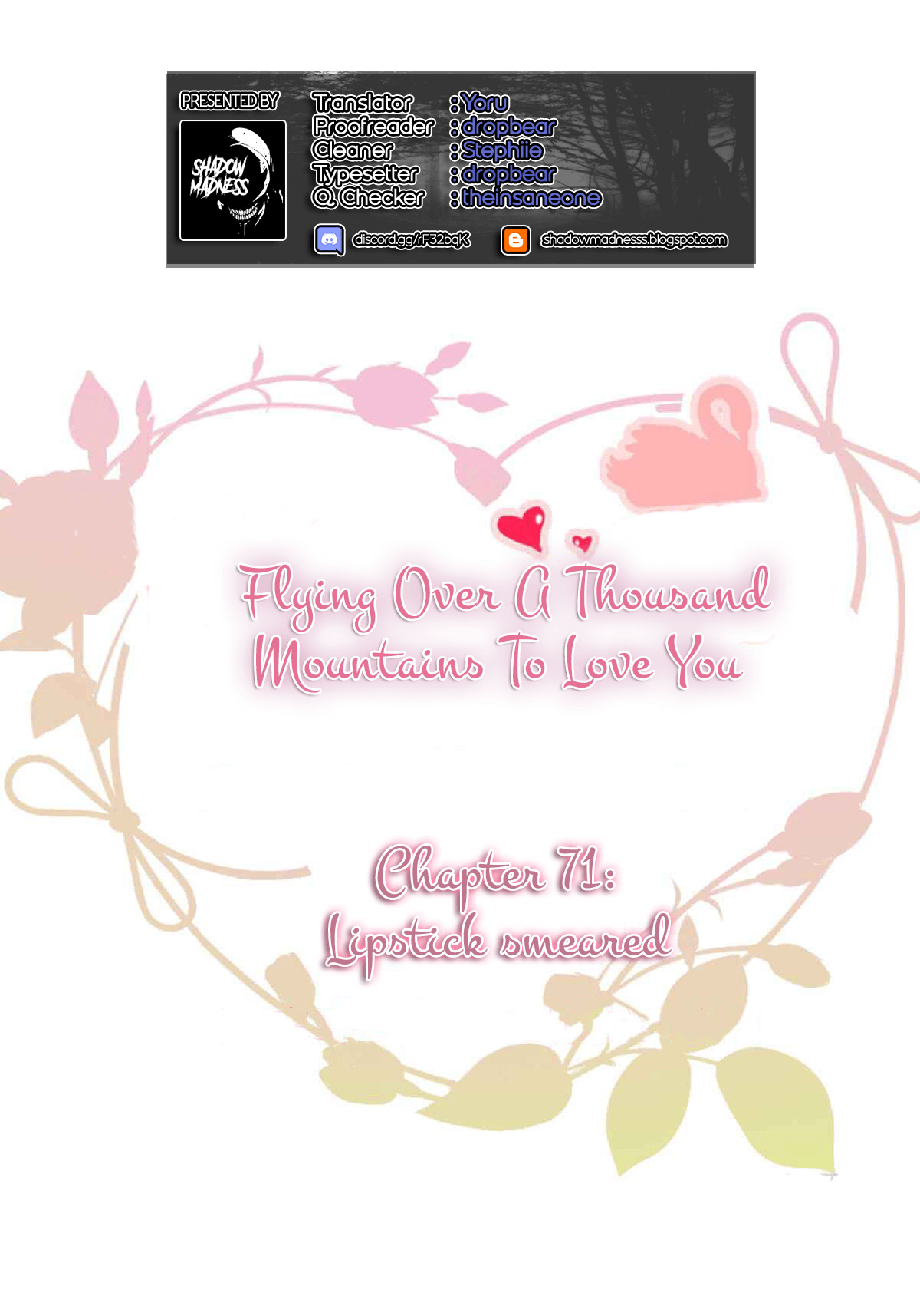 Flying Over a Thousand Mountains to Love You - chapter 71 - #1