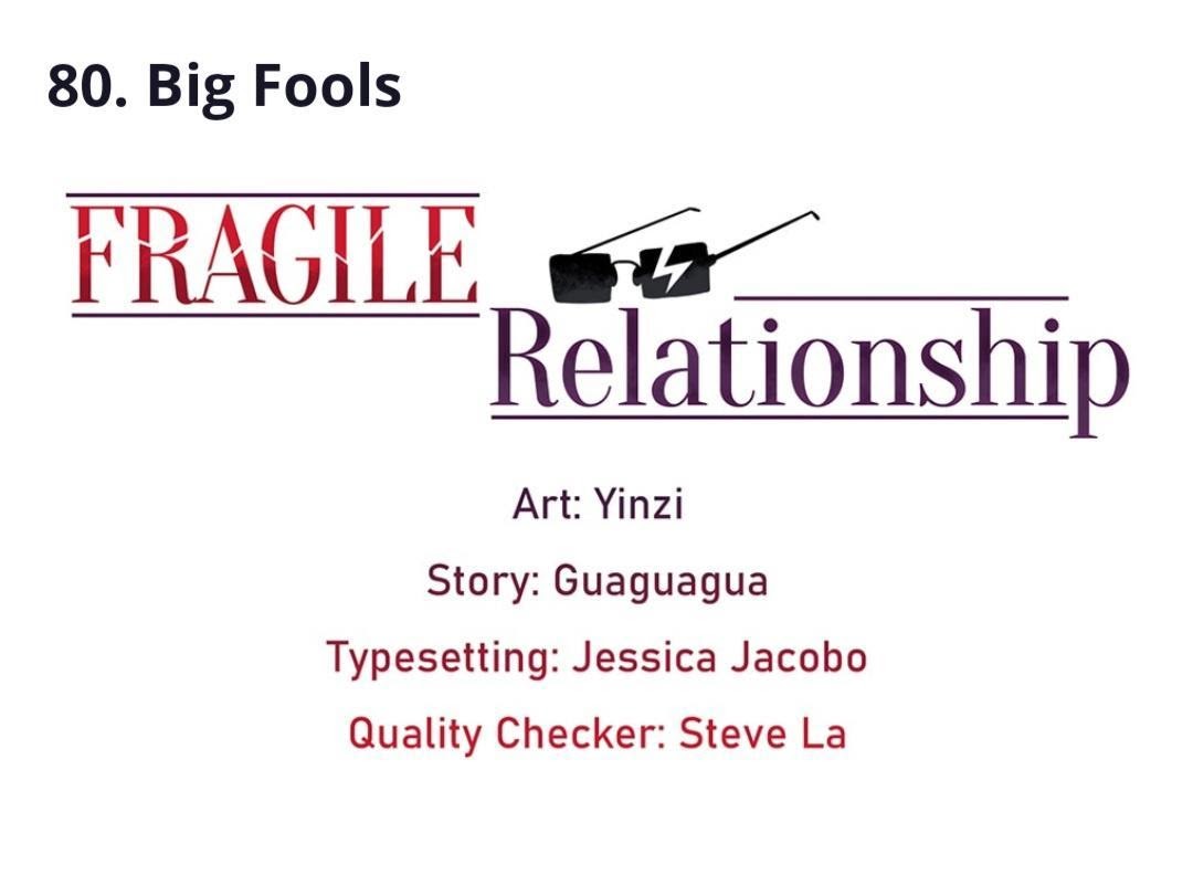 Fragile Relationship - chapter 80 - #1